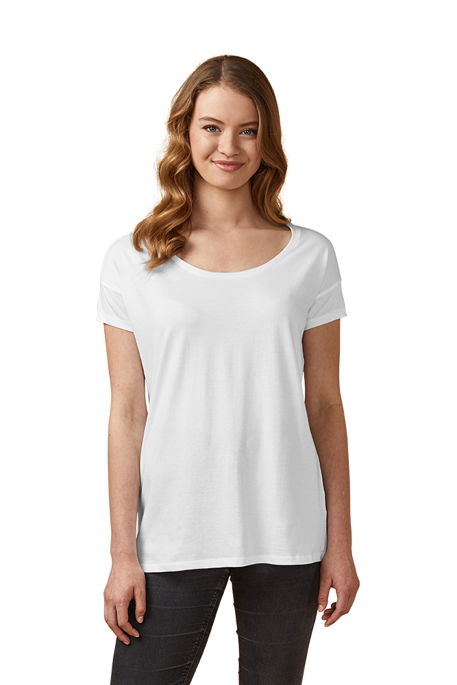 X.O Oversized T-Shirt Damen, Weiß, XL