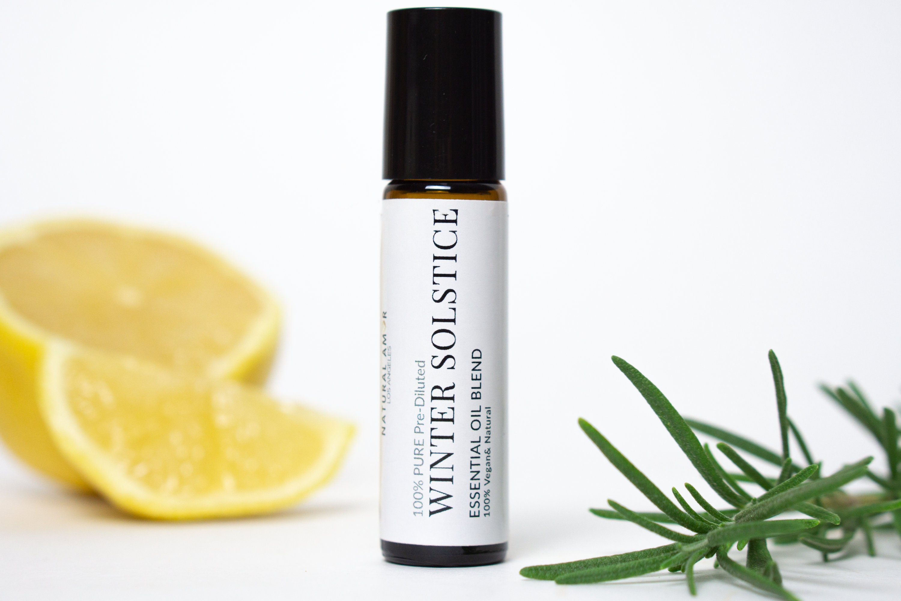 Winter Solstice Blend Roller 10Ml | Stress Relief 100% Vegan| Natural Perfume Oil| Gift For Him