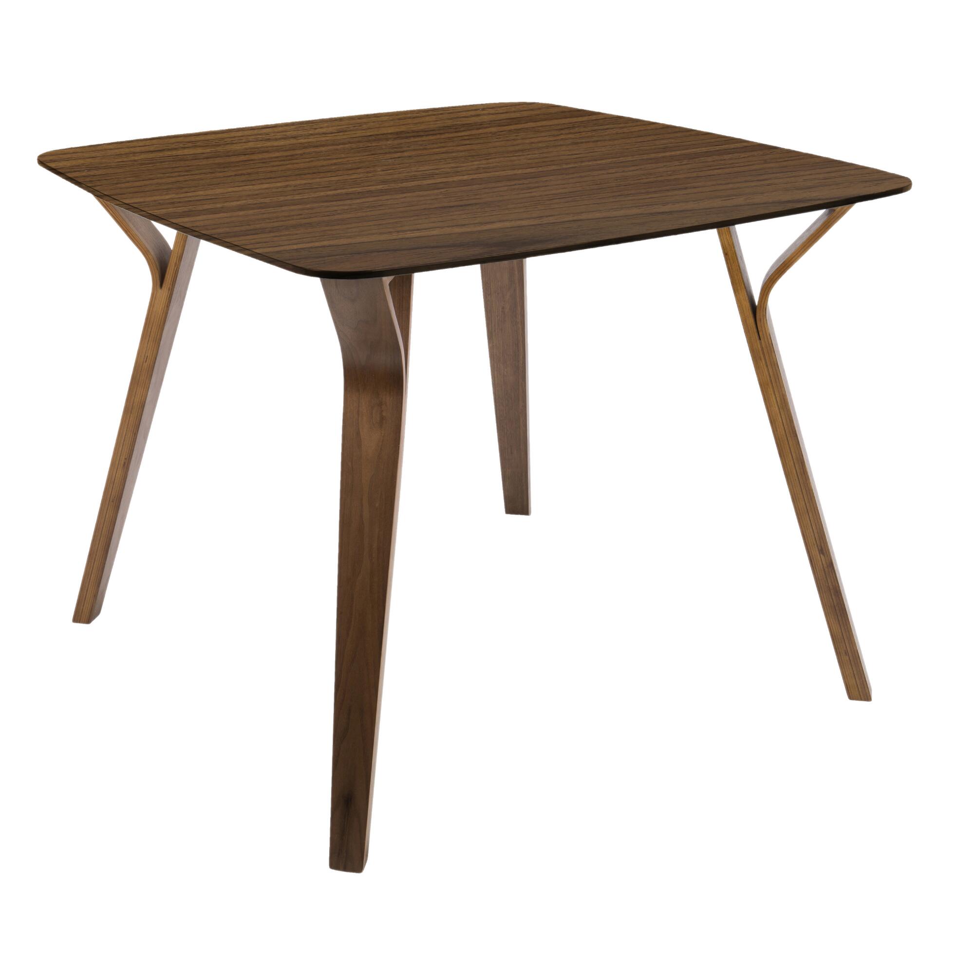 Square Wood Mid Century Joel Dining Table - Small by World Market