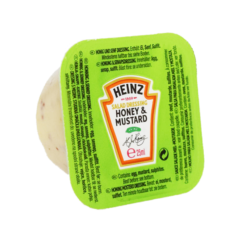 Honung- & Senapssås Portionsförpackning - 80% rabatt