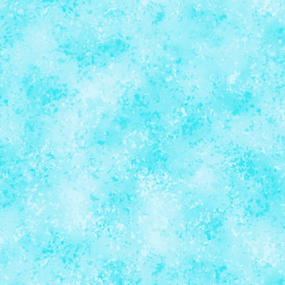 Aqua Blue Blender From Rapture Collection Quilting Treasure Fabric - 100% Quilt Shop Cotton