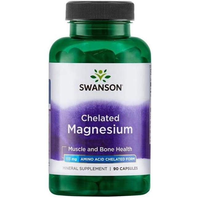 Chelated Magnesium, 133mg - 90 caps