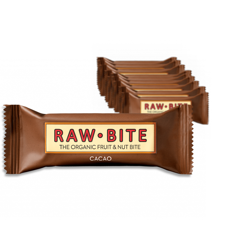 EKO Hel Låda Rawbite Choklad 50g - 58% rabatt