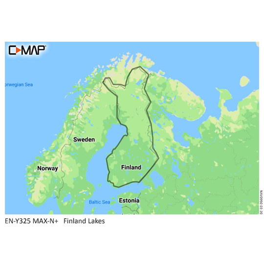 Osta C-MAP Discover Suomen järvet karttakortti M-EN-Y211-MS netistä