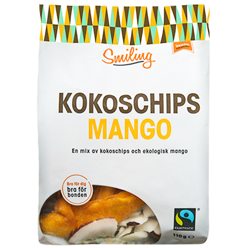 Eko Kokoschips Mango 110g - 28% rabatt