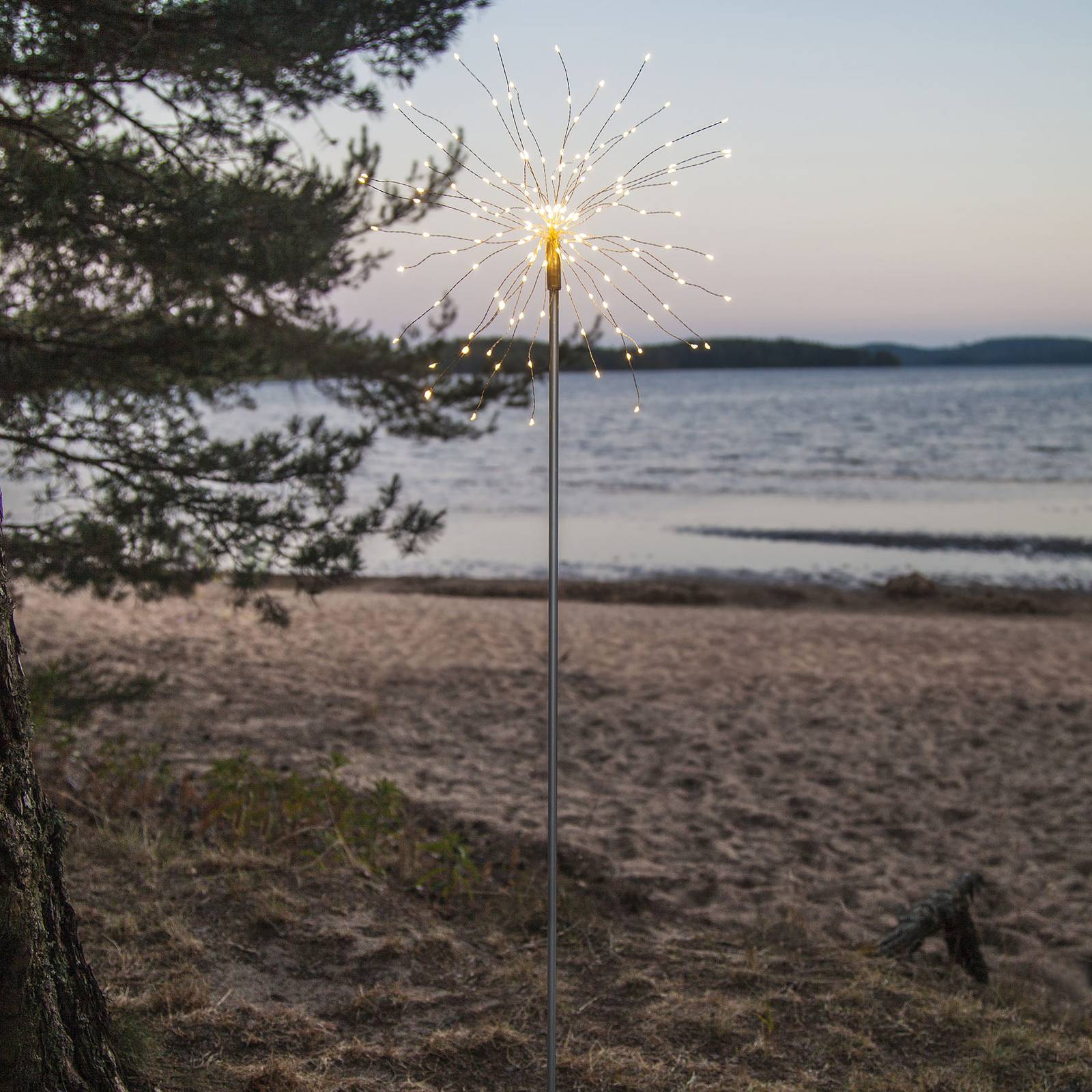 Firework Outdoor -LED-koristevalaisin, päivänvalo
