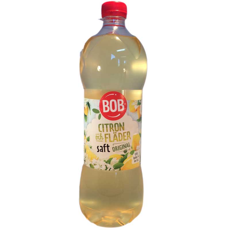 BOB Saft Citron, fläder - 50% rabatt
