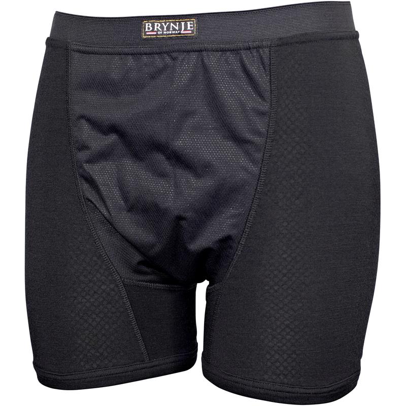 Brynje Arctic Boxer-Shorts Black XXXL Innovativ to-lags funksjonstøy