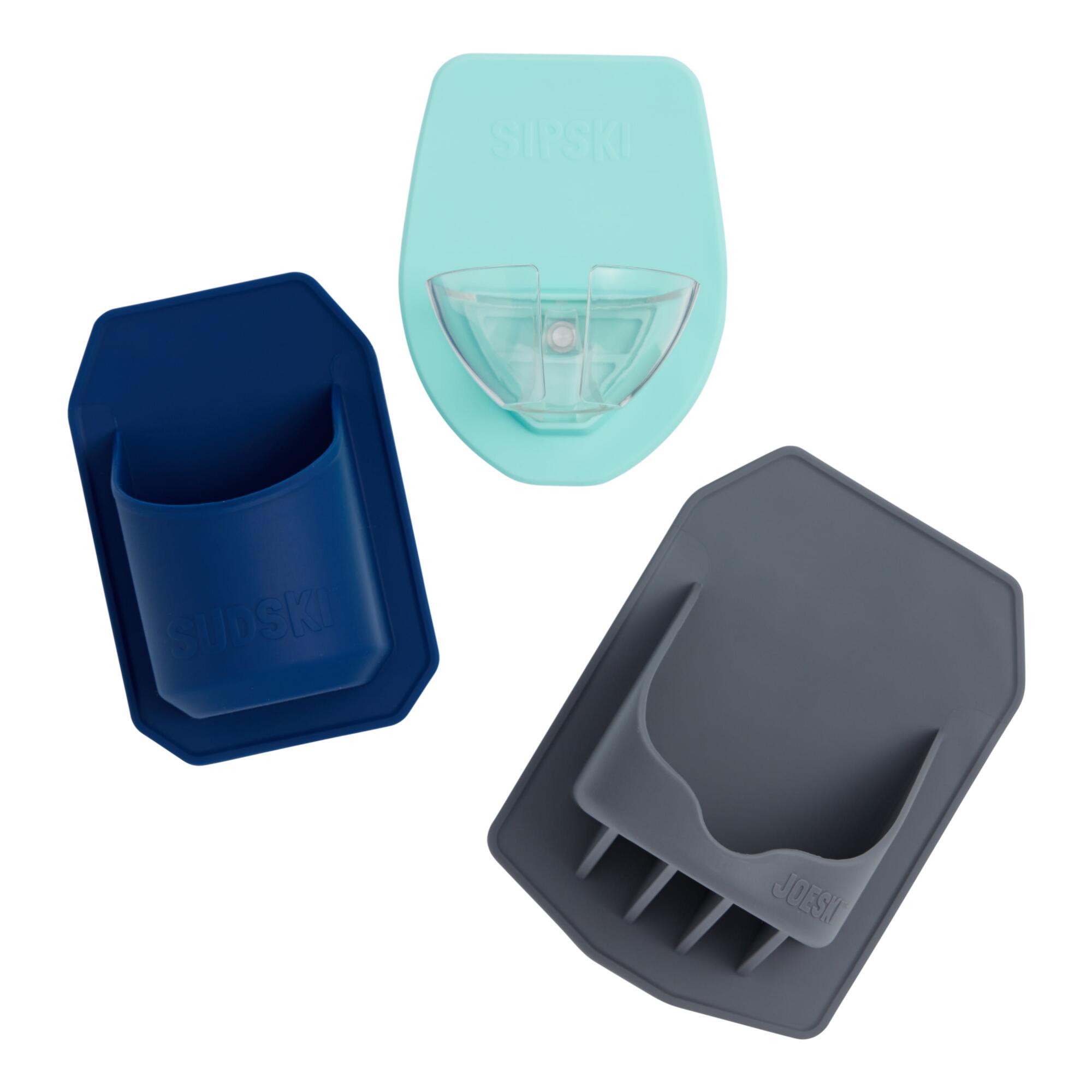Silicone Shower Drink Holder Collection by World Market