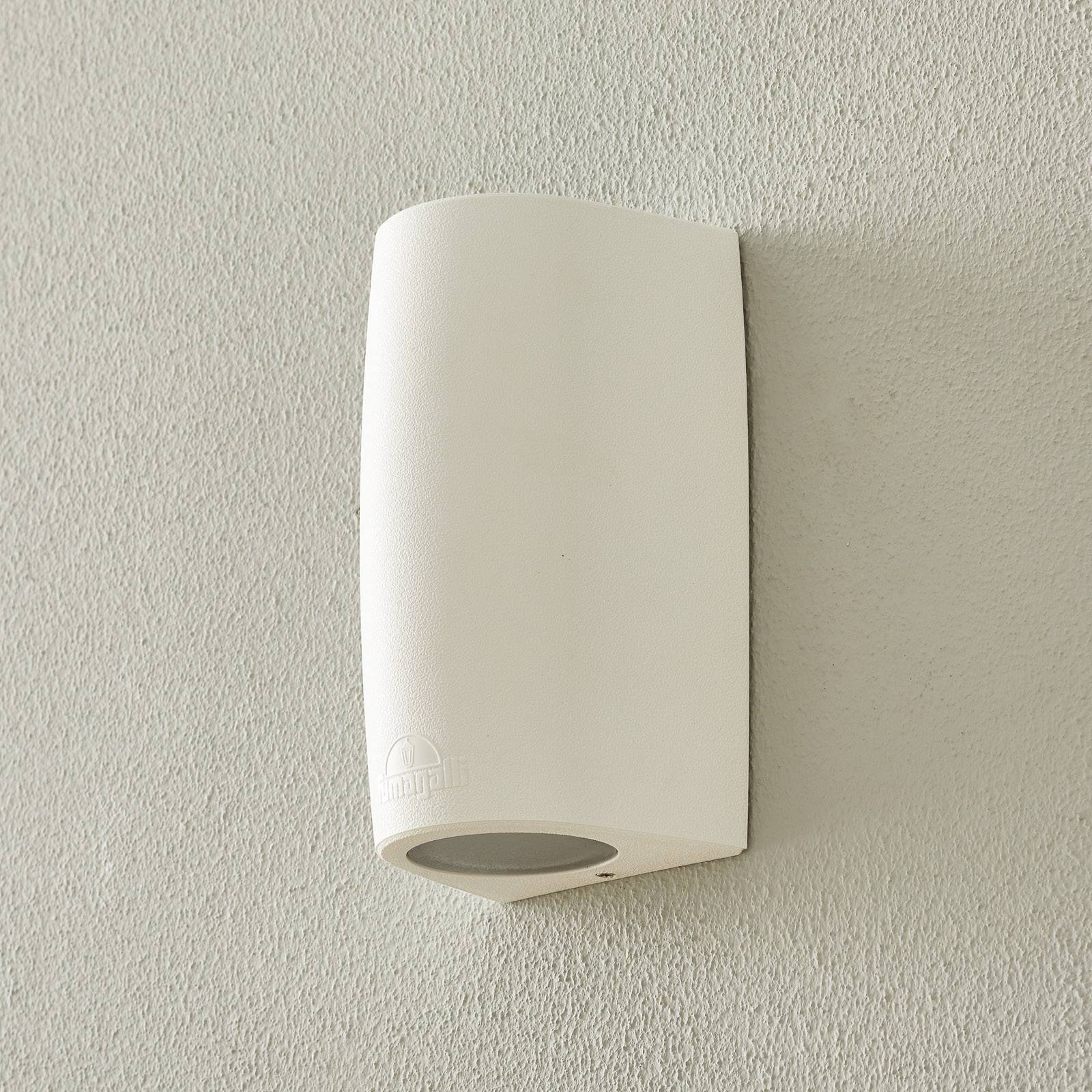 Marta-seinälamppu 9,2 cm 2-lamp.valkoinen/frosted