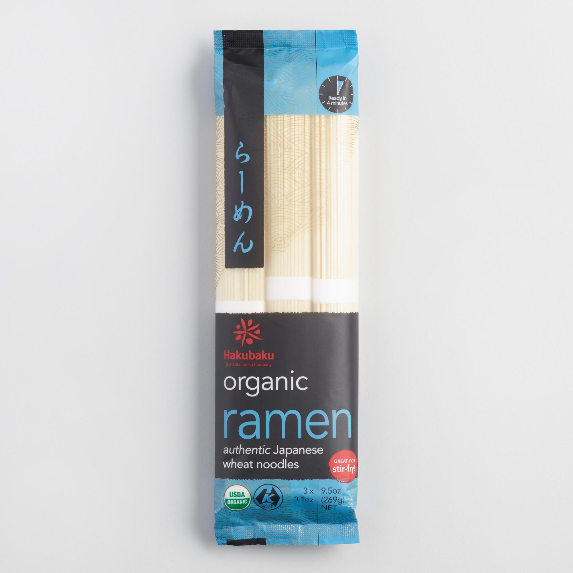 Hakubaku Organic Ramen Noodles Set of 8 by World Market