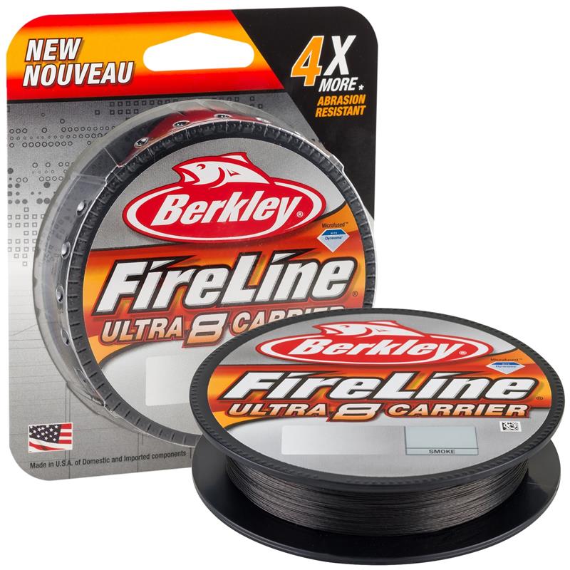 Berkley Fireline Ultra 8 150m 0,20 mm Smoke - Ny og forbedret superline!