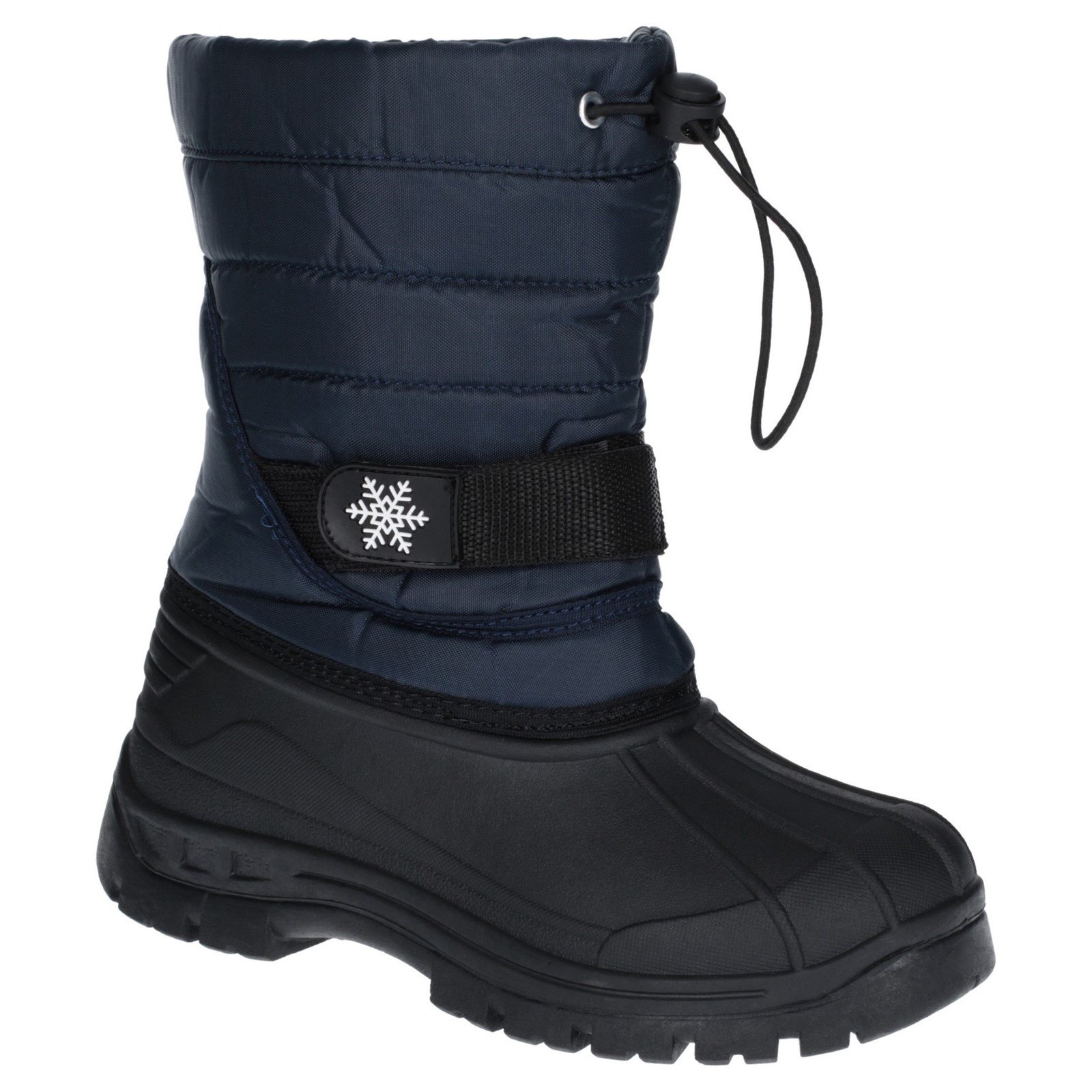 Cotswold Kid's cicle Toggle Lace Snow Boot Various Colours 27184 - Navy 5