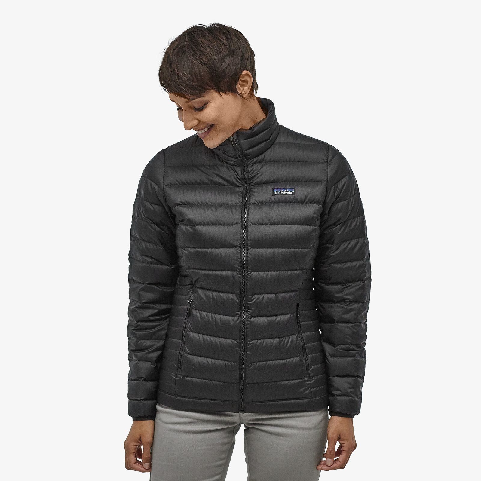 Patagonia Women's Down Sweater Jacket - Sustainable Down, Black / XS