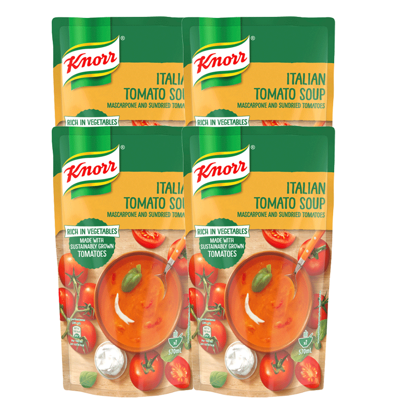 Tomaattikeitto Mascarponejuusto 4kpl - 55% alennus