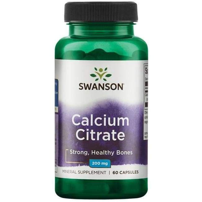 Calcium Citrate, 200mg - 60 caps