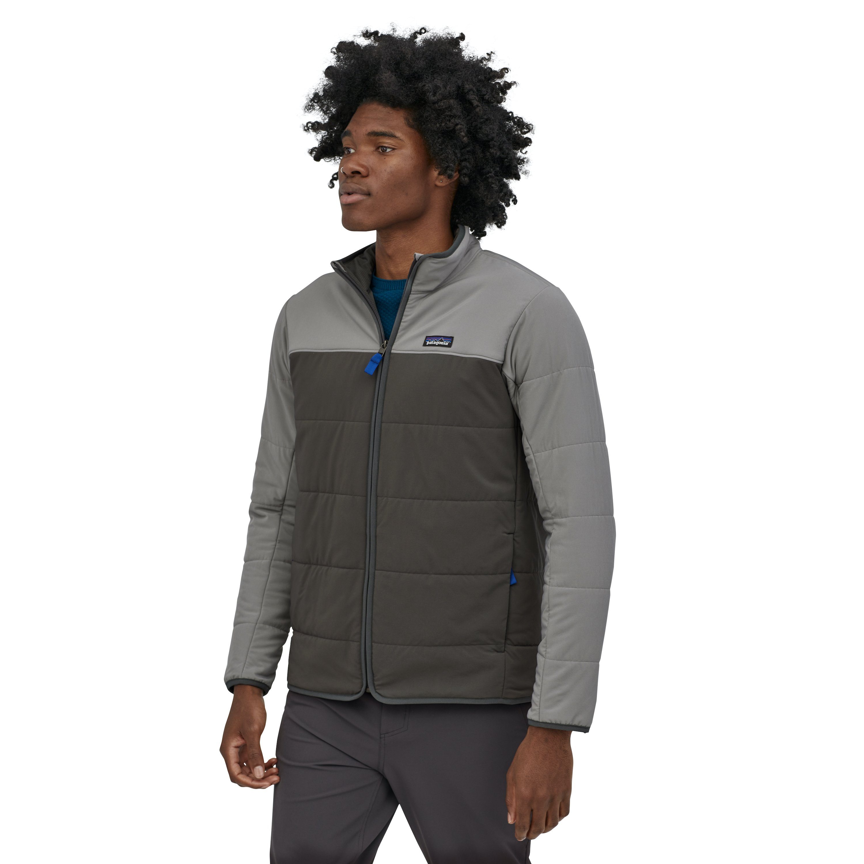 Patagonia Mens' Pack In Insulated Jacket - Recycled Polyester, Forge Grey / S