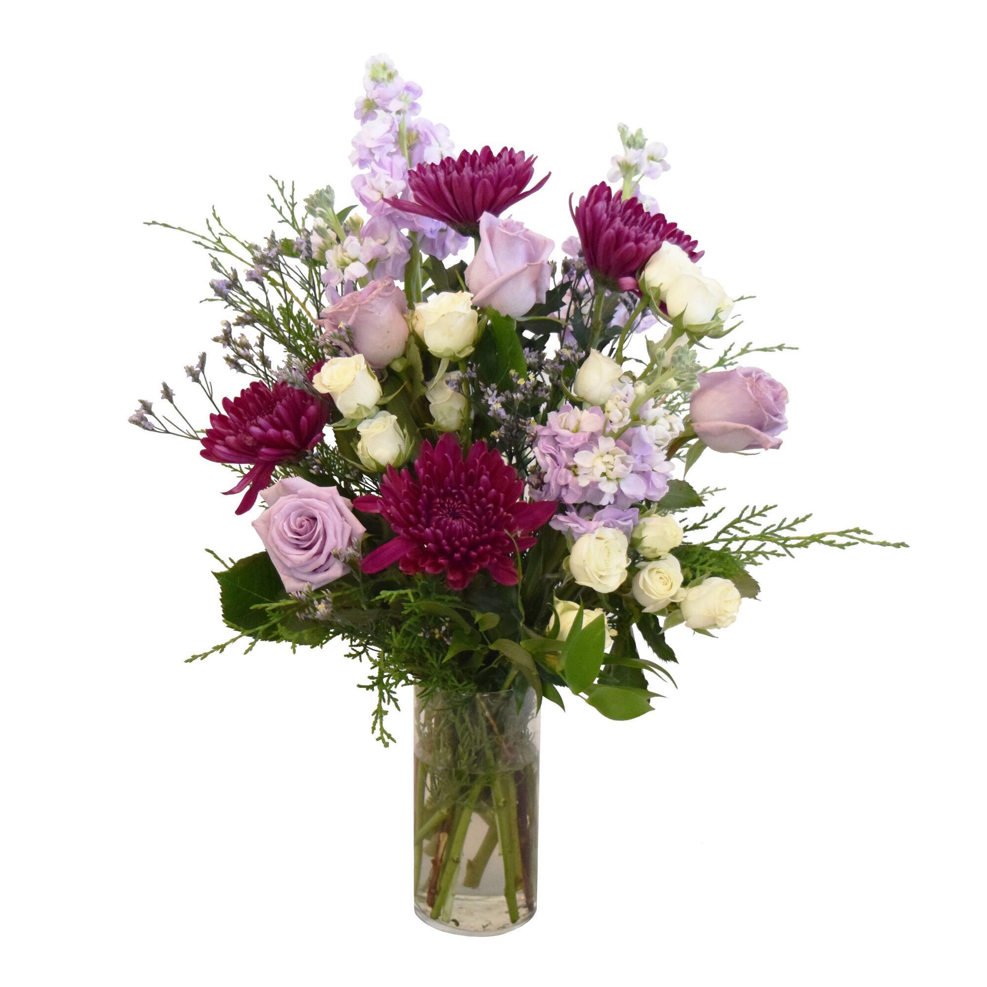 Fresh Lavender Bliss Floral Bouquet: Purple by World Market