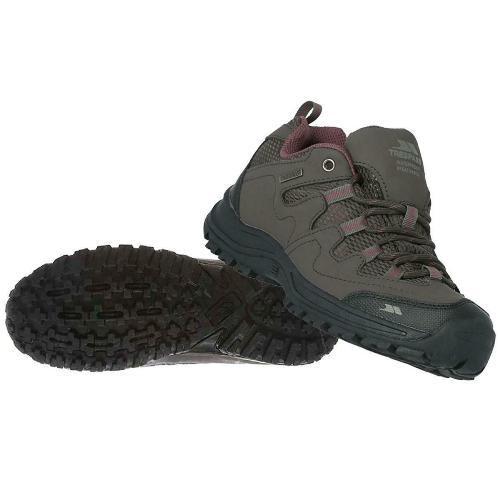 Trespass Women's Low Cut Waterproof Walking Hiking Shoes Coffee Mitzi - Coffee K-4 / EU-37