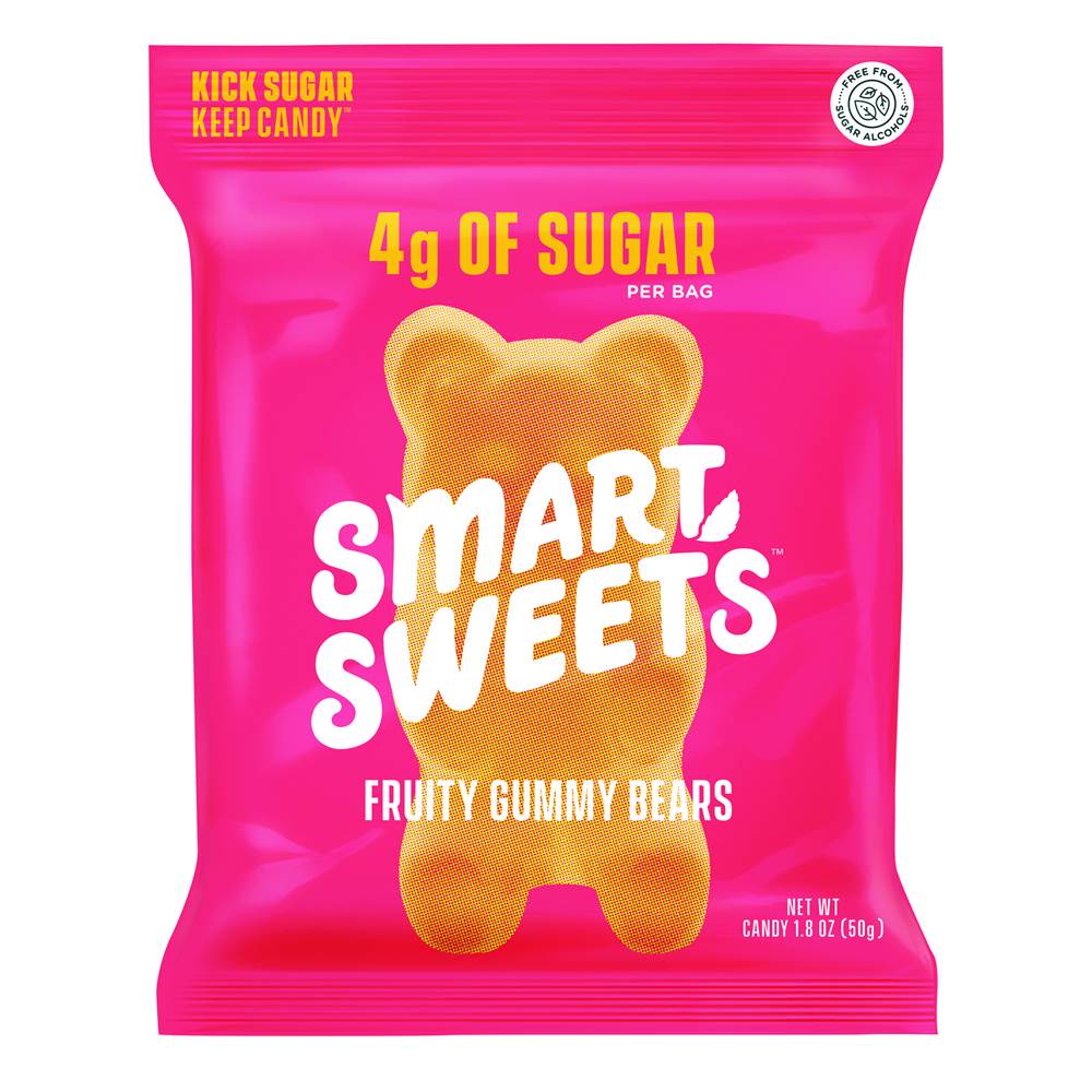 SmartSweets - Gummy Bears Fruity - 1.8 oz.