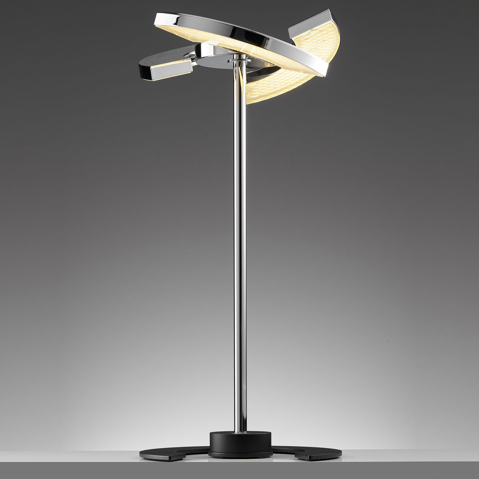 OLIGO Trinity LED-pöytälamppu, 3 siirrettävää osaa