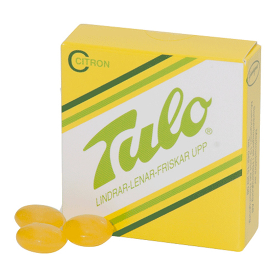 Tulo Köp Tulo Citron Tablettask - 25 gram | Yamato.nu