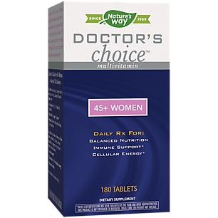 Doctor's Choice For 45+ Women - Iron Free Multivitamin (180 Tablets)