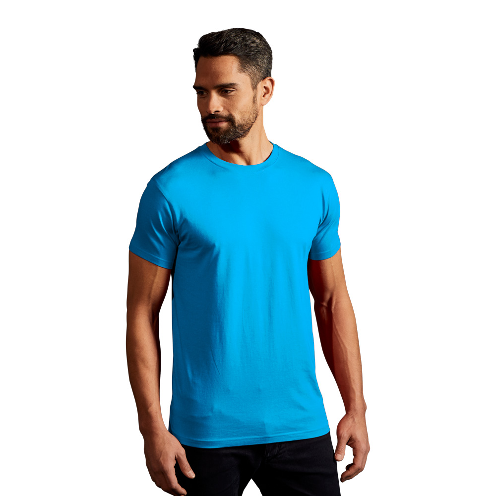 Premium T-Shirt Herren, Türkis, XL