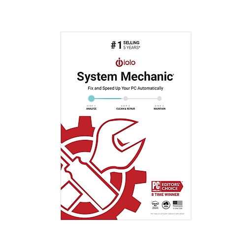 Iolo System Mechanic for 1 User, Windows, Download (SM2001STP)
