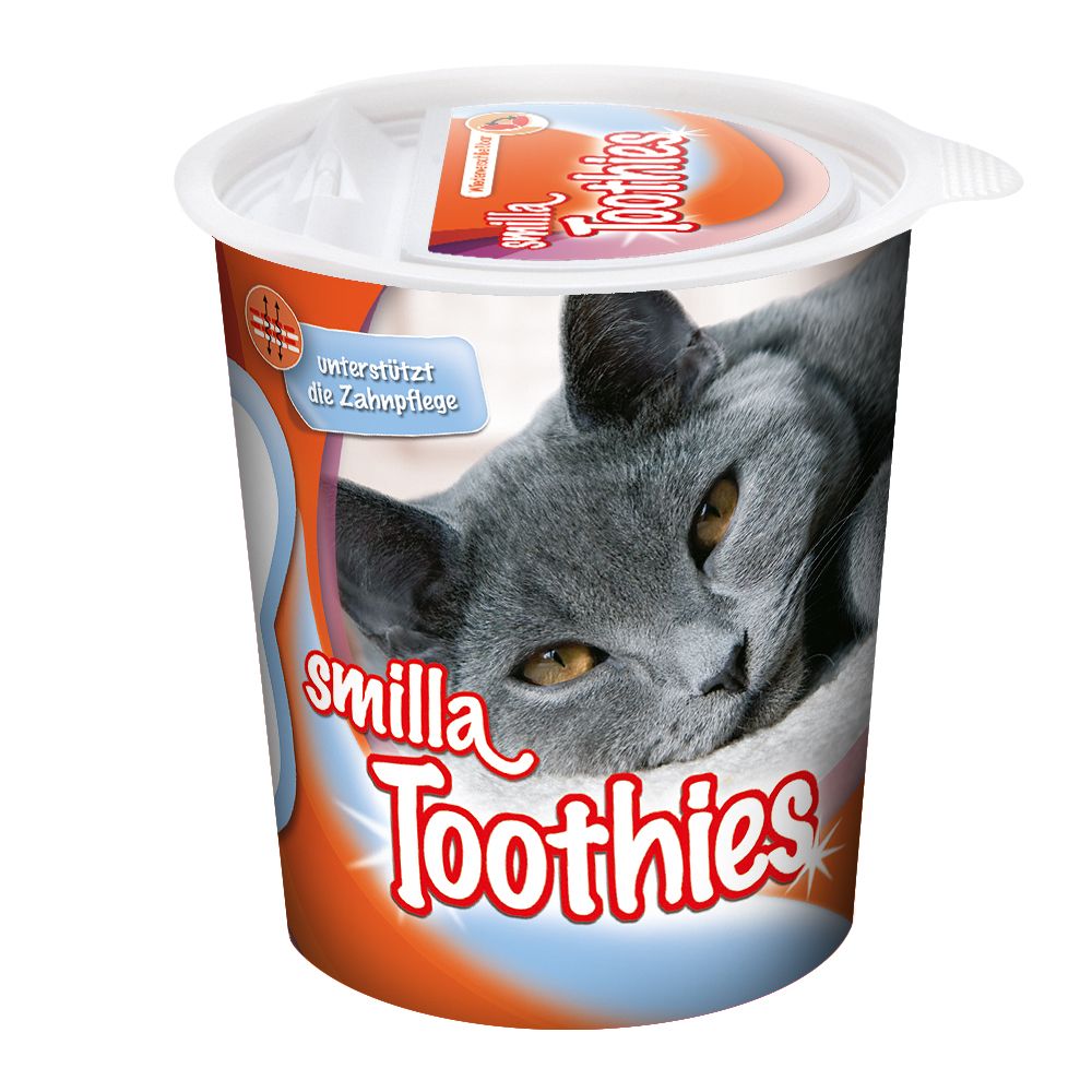 Smilla Hearties & Smilla Toothies Cat Snacks Mixed Trial Pack - 2 x 125g