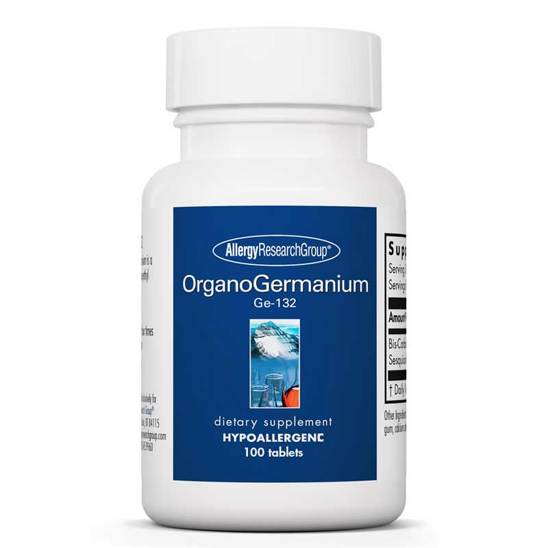 Allergy Research Group OrganoGermanium Tablets 100 Tablets