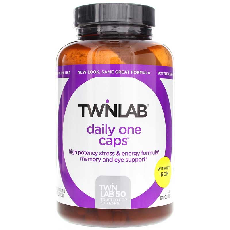 Twinlab Daily One Caps without Iron 180 Capsules