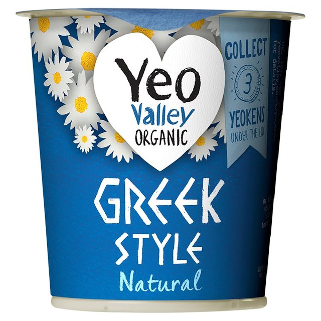 Yeo Valley Organic Natural Greek Style Yoghurt