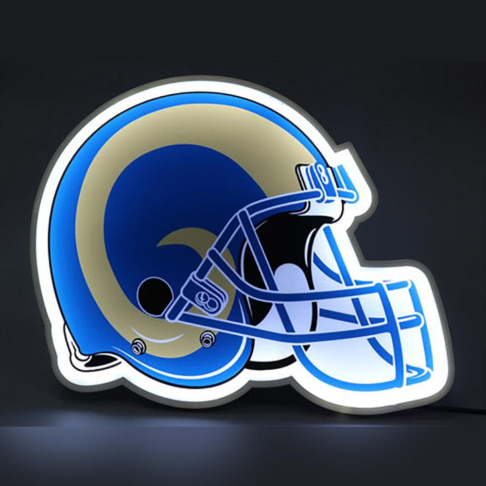The Memory Company Los Angeles Rams 10.5-in Sports Table Lamp Light | NFL-LAR-2376