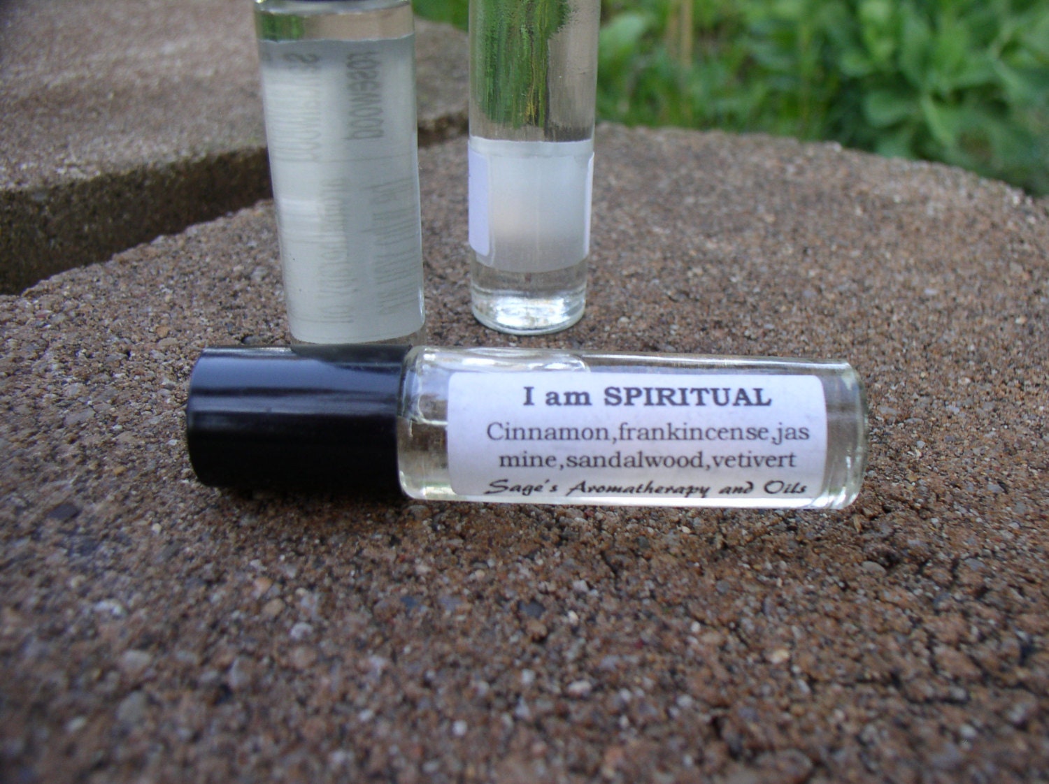 Spiritual Essential Oil Blend, Unisex Natural Perfume, Glass Vial Roll-On Or Spray, Calming, Meditation Oil, Yoga Spray