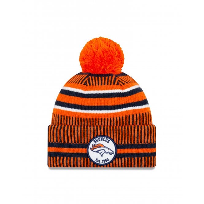 New Era NFL Denver Broncos 2019 Sideline Home Sport Knit