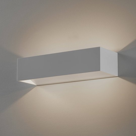 SLV Logs In -LED-seinävalaisin 30 cm valkoinen