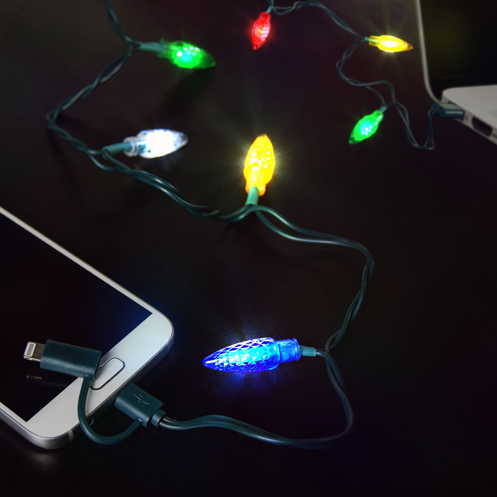 charger christmas lights