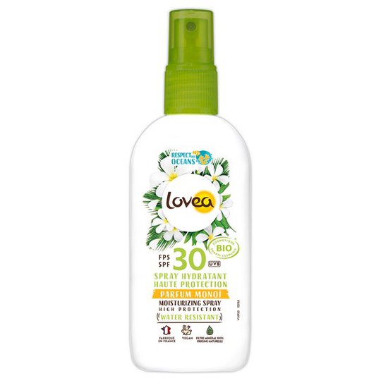 Lovea Moisturizing Sunscreen Spray SPF 30, 100 ml