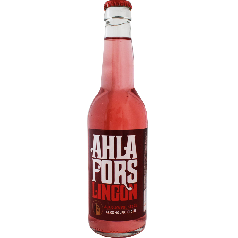 Ahlafors Lingon -Alkoholfri cider 330ml - 28% rabatt