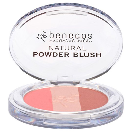 Benecos Natural Powder Trio Blush Fall in Love, 5 g