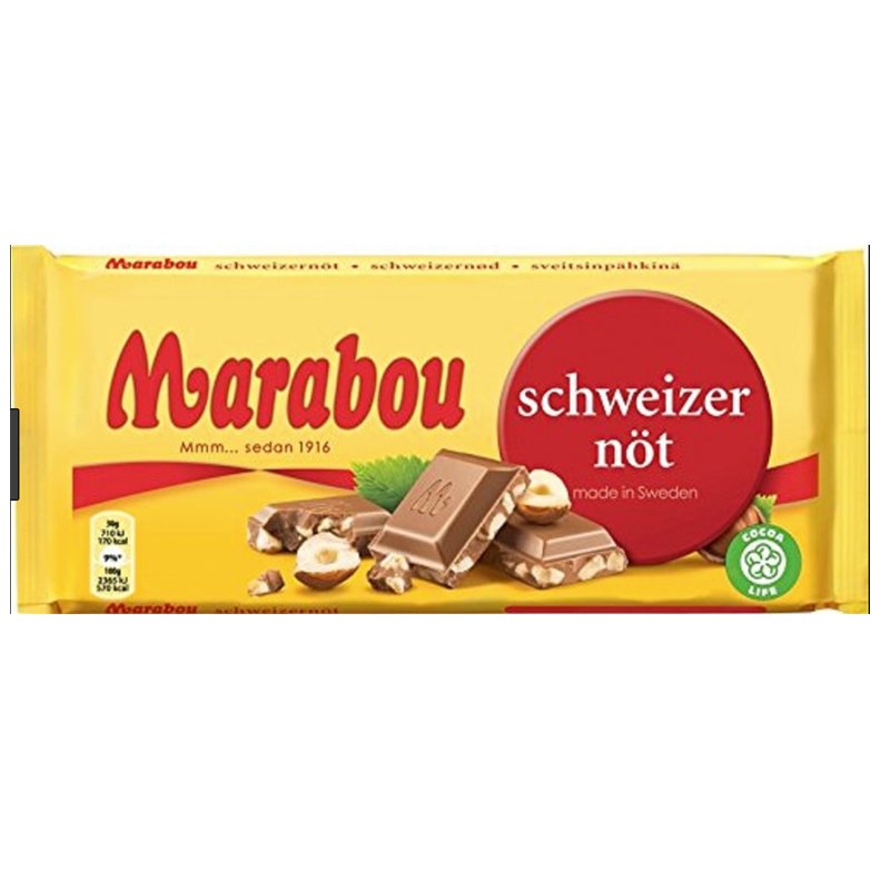 Marabou Schweizernöt - 32% rabatt