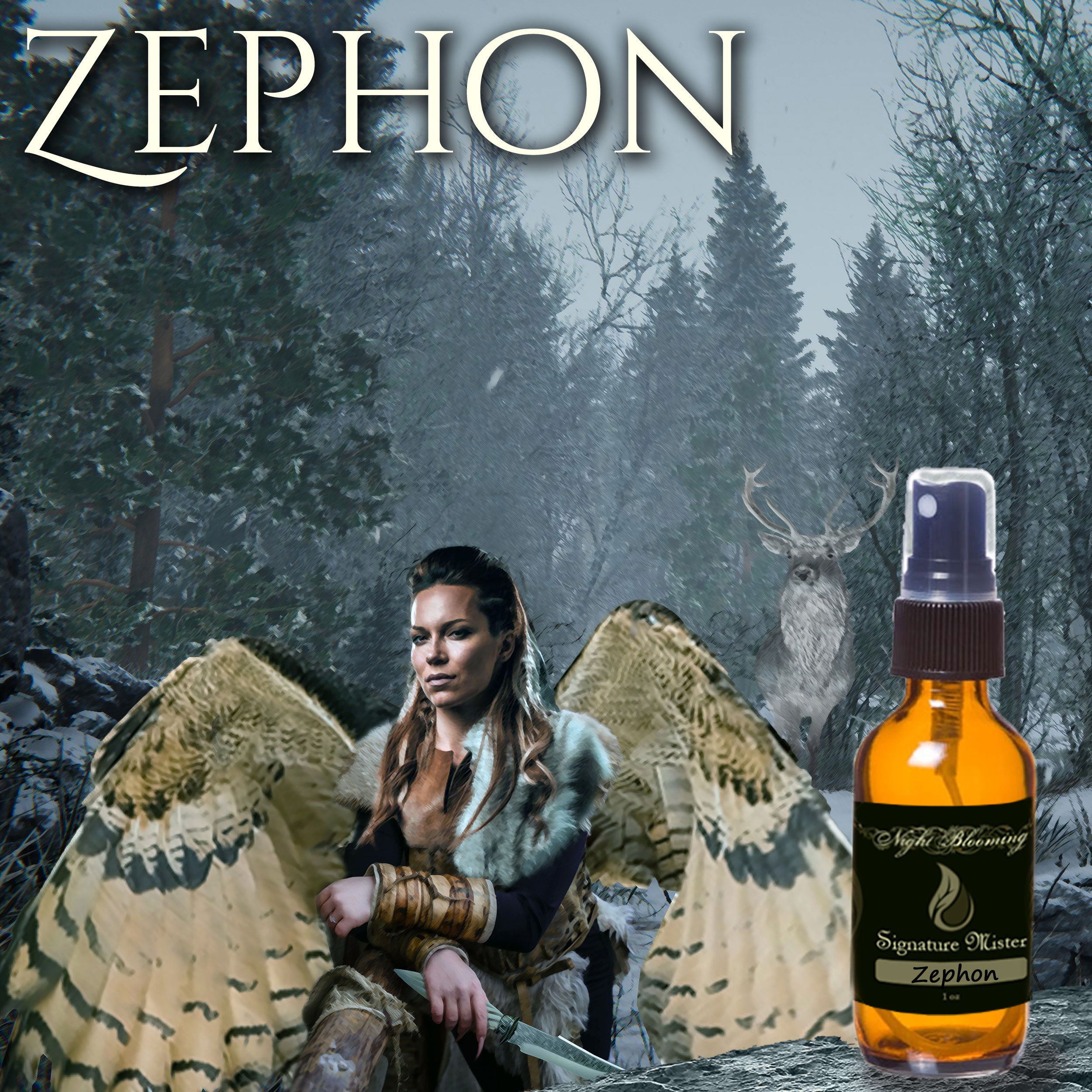 Zephon Iyarri Chronicles Oil Blend Or Essential Mister Fantasy Novel Inspired