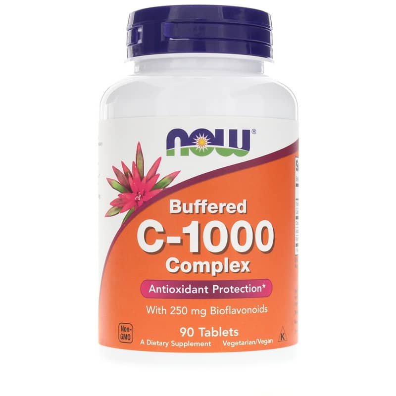 NOW Foods Buffered C-1000 Complex 90 Tablets