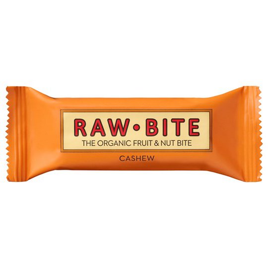 Rawbite Ekologisk Frukt- & Nötbar Cashew, 50 g