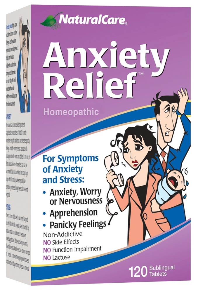 NaturalCare - Anxiety Relief - 120 Tablets