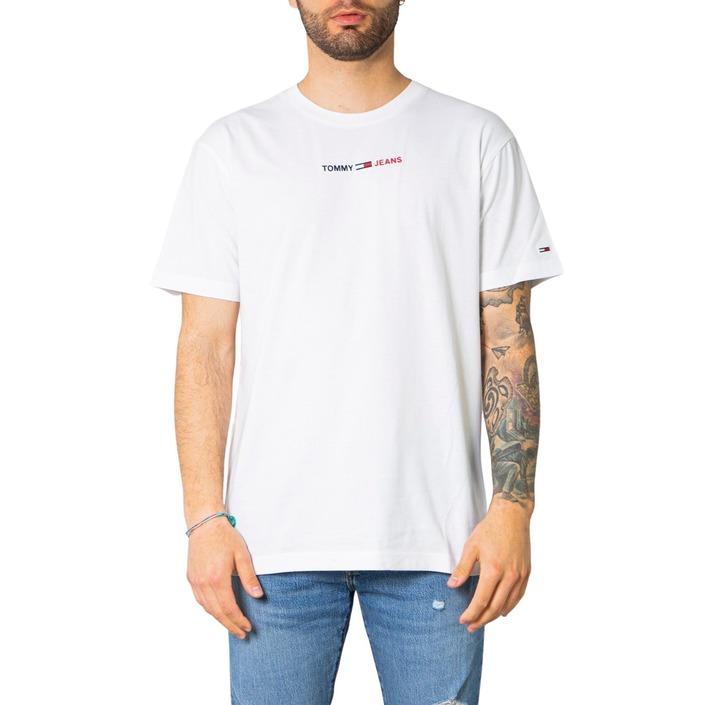Tommy Hilfiger Jeans Men's T-Shirt White 249542 - white M