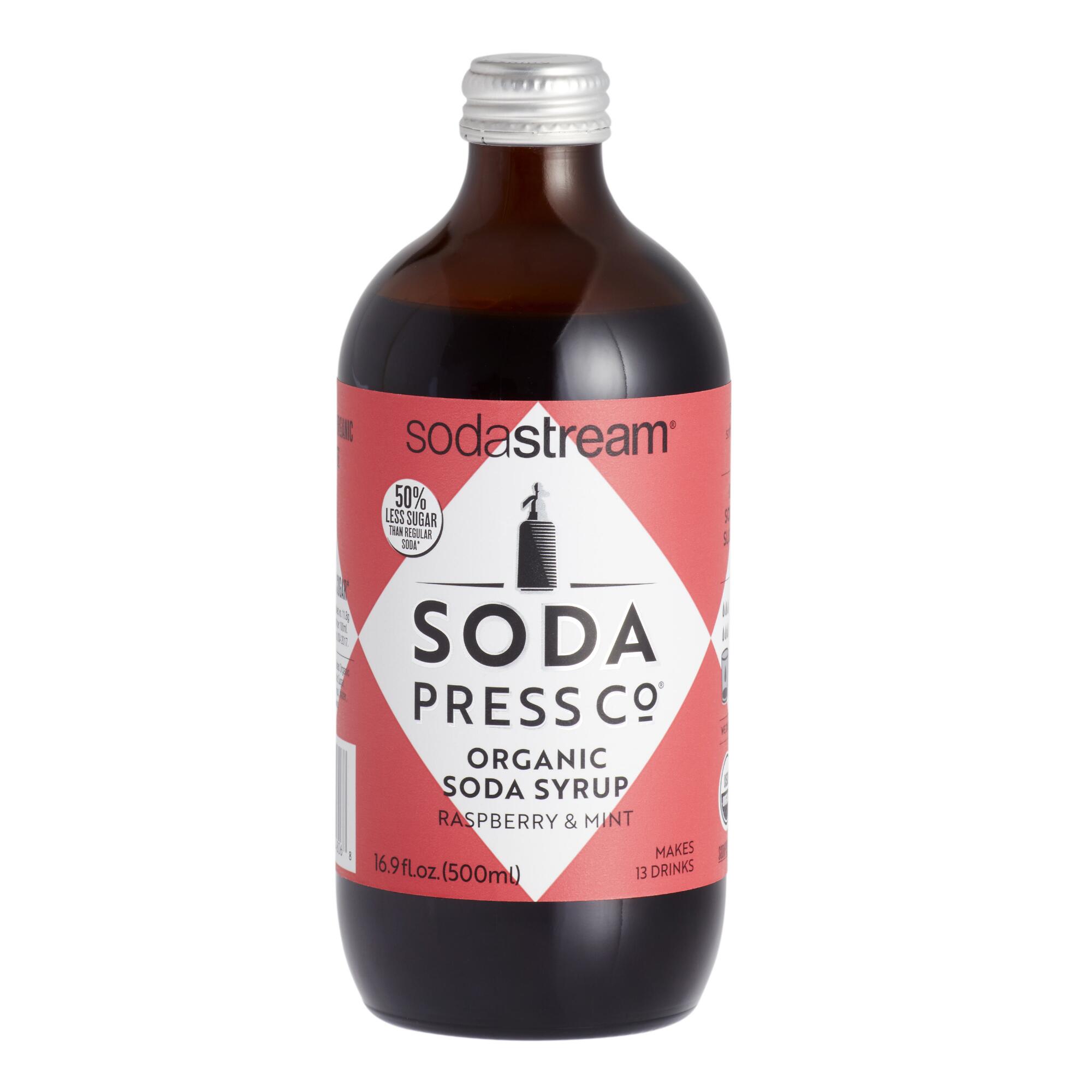 Soda Press Organic Raspberry & Mint Soda Syrup by World Market