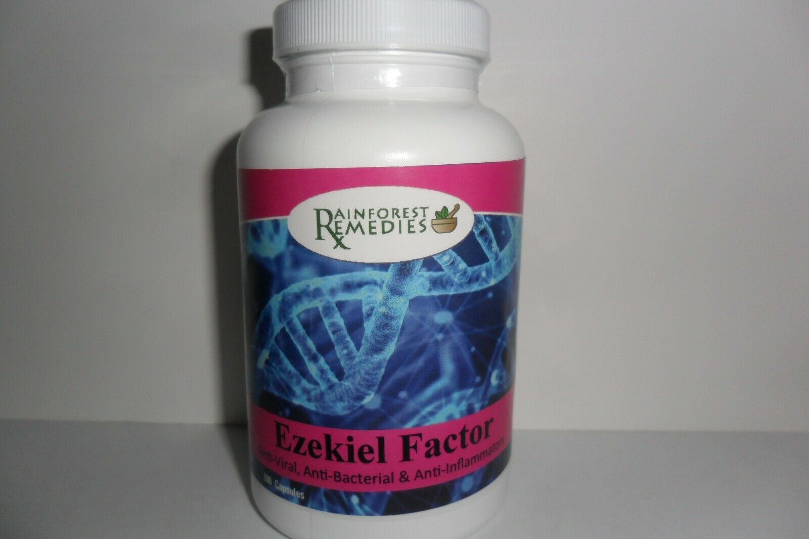 Ezekiel Factor Synergistic Blend of Rainforest Herbs Anti-Inflammatory Viral +