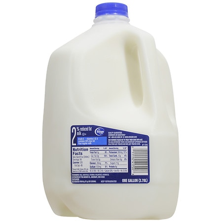 Kroger 2% Reduced Fat Milk - 128.0 fl oz